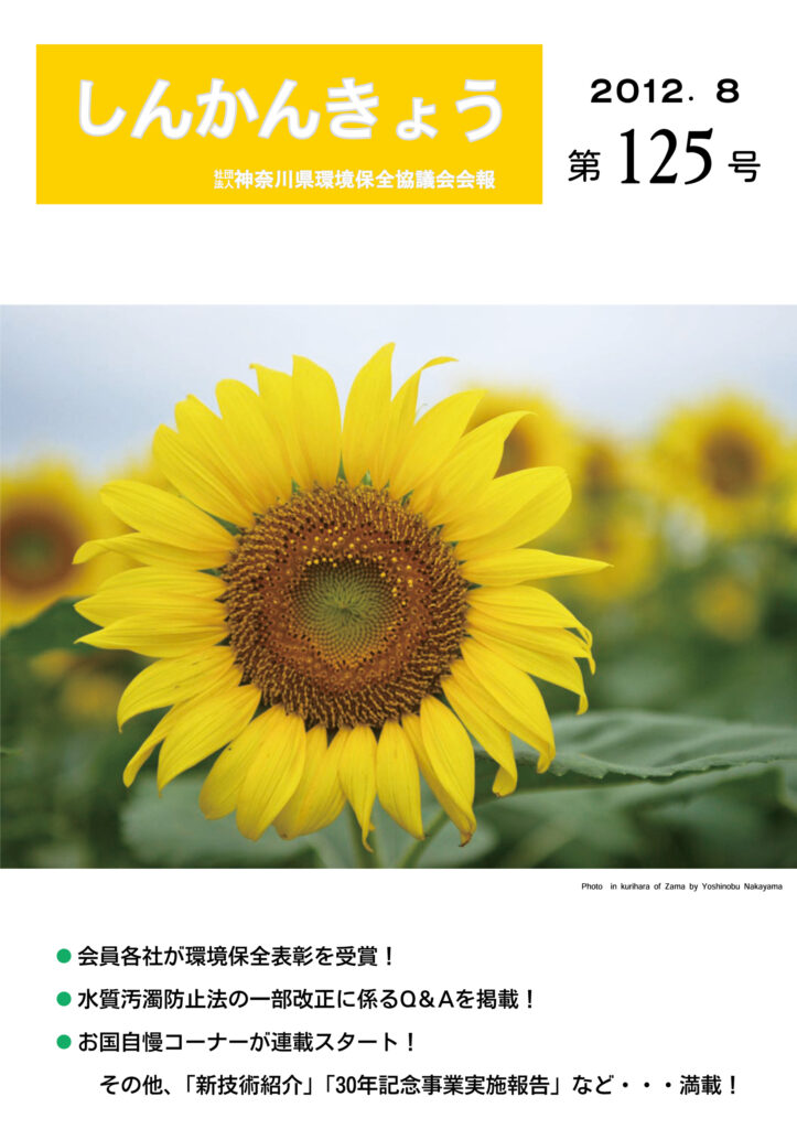 しんかんきょう 平成24年8月 第125号